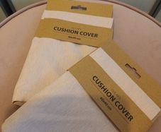 2 x cushion covers