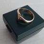 Gents gold tablet/Identity vintage ring Image 6