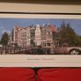 A beautiful black framed panoramic photo of Amsterdam Image 3