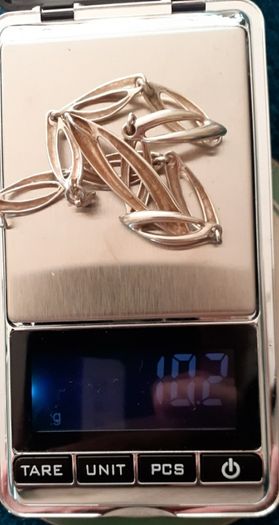 925 Matching Silver Bracelet and Pendant Set