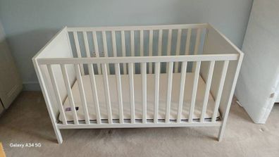 Ikea Sundvik Cot & Matress