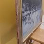 vintage framed painting print Image 7