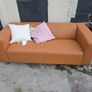 Kilppan 2 seat couch Tan Image 4