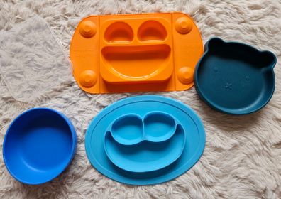 Weaning Suction Plates and Bowls