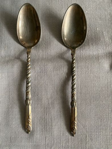 Spoons - vintage decorative small spoons