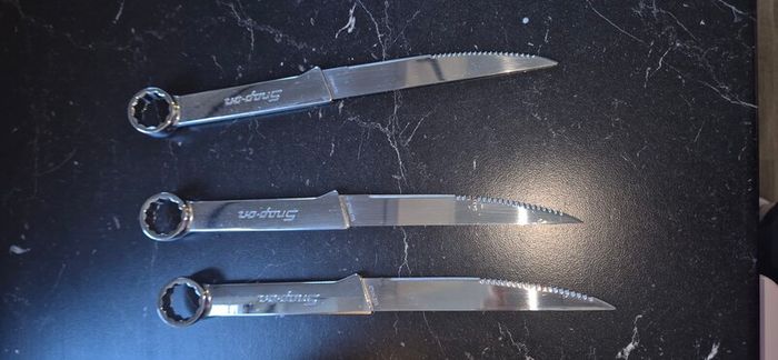 snap on knife set