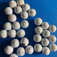 31 Golf balls Titleist TaylorMade Callaway Srixon mixed