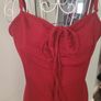 red strappy dress Image 2