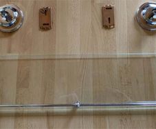 Glass Bathroom Shelf
