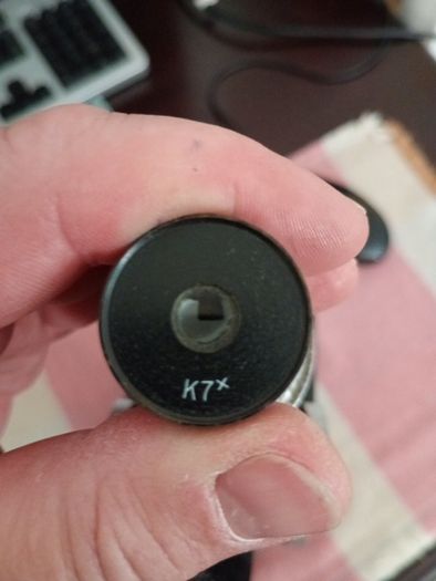 vintage microscope