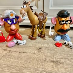 Playskool Mr & Mrs Potato Head & Bullseye