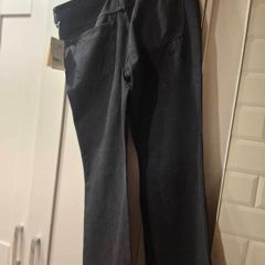 Bootcut Regular Black Jeans. W38 L32.