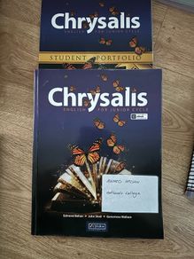 Chrysalis book and portfolio