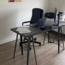 Grey Ikea Desk Image 3