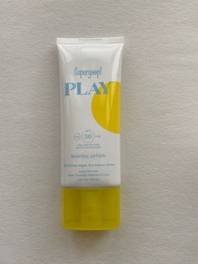Supergoop play mineral lotion spf 30  100 ml