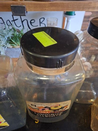 Vintage sweet shop jar