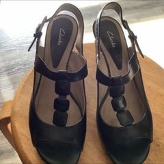 Clarks Sandals leather size 7