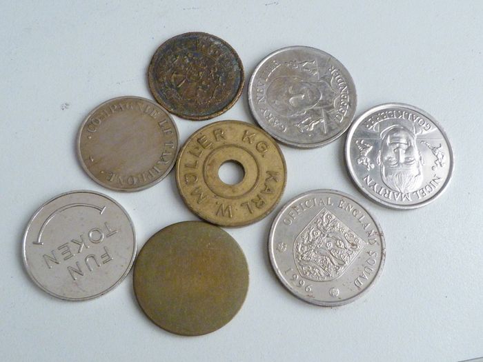 Mixed group of tokens