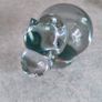 Ngwenya Glass Kingdom Swaziland Mini Hippo Figurine Paperweight Figure Image 7