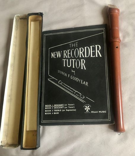 Wooden vintage Recorder