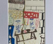 Original Art Westport Interior Design Westport Street painting contemporary Irish Art abstract painting