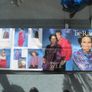 Vintage Brand New "Tie Rack" Polka Dot Blue Scarf with Instruction Leaflet. Image 6