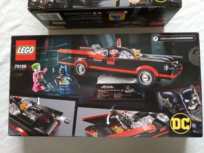 Retired Lego 76188 DC Batman Classic TV Series Batmobile