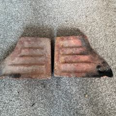 Pair of fire brick sides
