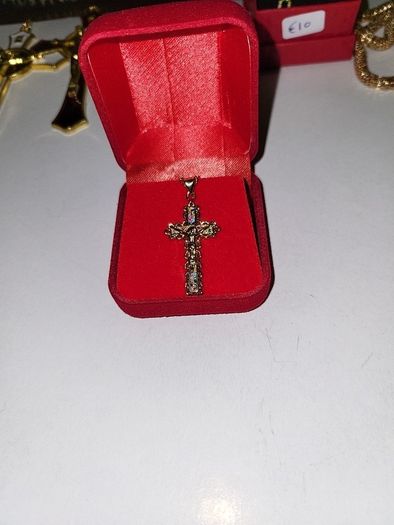 Crucifix and chain