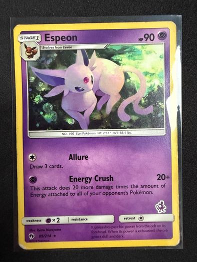 Set of 6 Pokemon Cards Zeraora, Professor's Research, Enamorus, Espeon, Groudon, Yveltal
