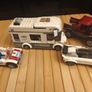 LEGO City Camper Van with Caravan, Police Car, Convertible and Pickup Truck Image 4