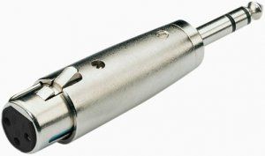 XLR Socket - 6.3 Stereo Plug