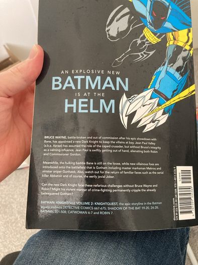 Batman Knightfall volumes 1-3
