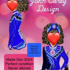 John Carey Design Irish Dancing Dress Max Crystal Package