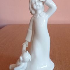 Vintage Regency Fine Arts  White Porcelain Figurine