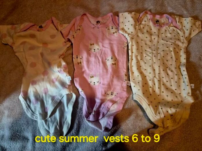 Baby Girl Bundle Mainly Summer Six to Twelve Months