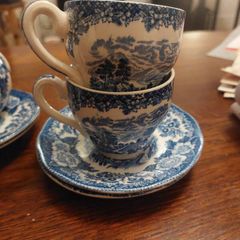 cups and saucers