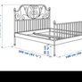 ikea iron bed frame Image 3