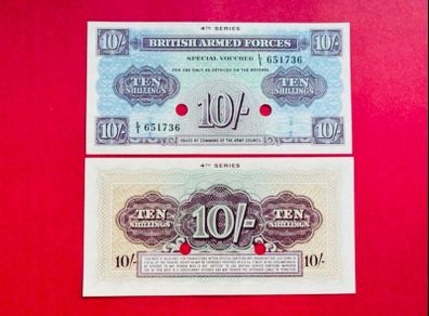 Great Britain 10/shilling 4th Series    ( UNCIRCULATED )