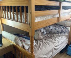 Solid Wooden Bunk Bed