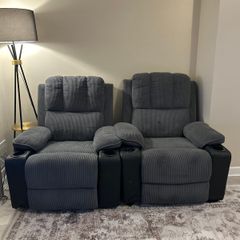 X2 armchairs