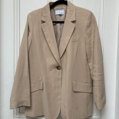 NEW Ladies Cream /Stone Blazer : Size 8