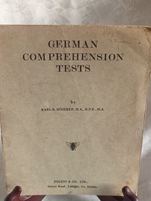 Vintage German Comprehension Tests from 1950/60's