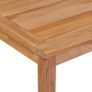 9 Piece Garden Dining Set Solid Teak Wood Image 10