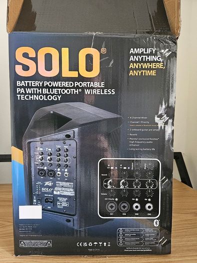 Peavey Solo Battery Powered Portable PA System/Amplifier