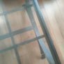 cast iron/glass coffee table Image 3