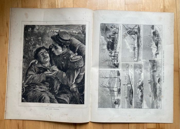 The Graphic newspaper Jan 14, 1871
