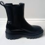 Calvin Klein chunky leather Chelsea boots black size 37 UK 4 Image 5