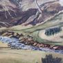 A very old hand-painted painting on canvas Image 8