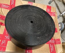 Large rool of plastic edging